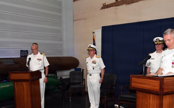 UWDC holds relinquishment of command ceremony