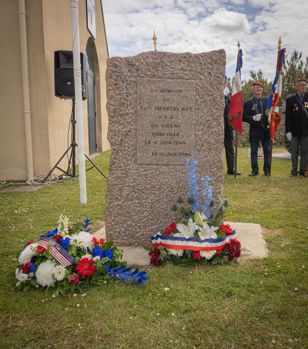 Quinéville D-Day 82 Memorial Ceremony