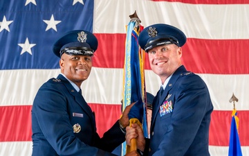49th Wing welcomes new commander and reassigns to Air Combat Command