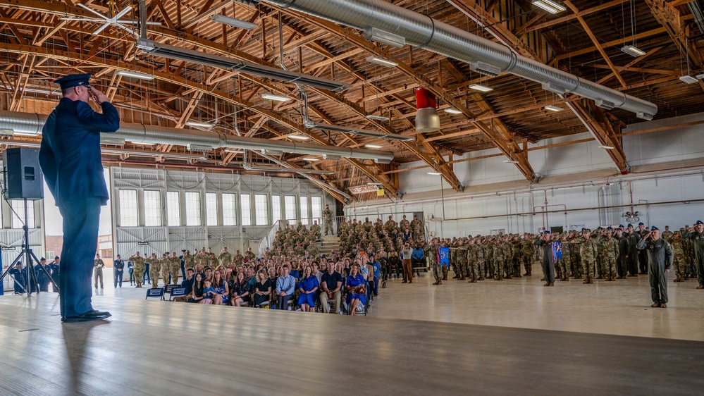 49th Wing welcomes new commander and reassigns to Air Combat Command
