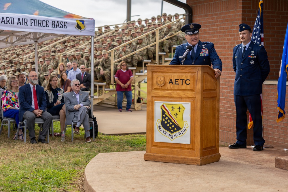 82nd Training Wing Change of Command 2026