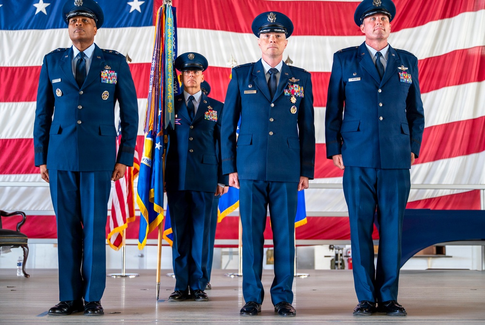 49th Wing welcomes new commander and reassigns to Air Combat Command