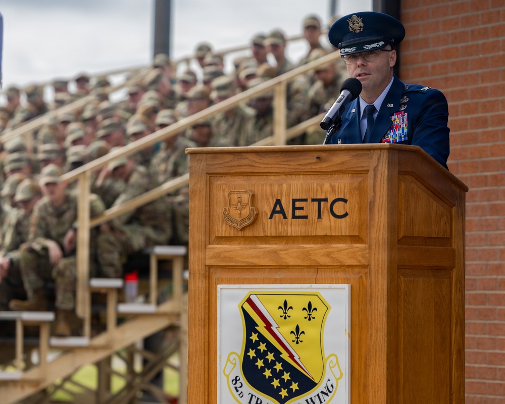 82nd Training Wing Change of Command 2026