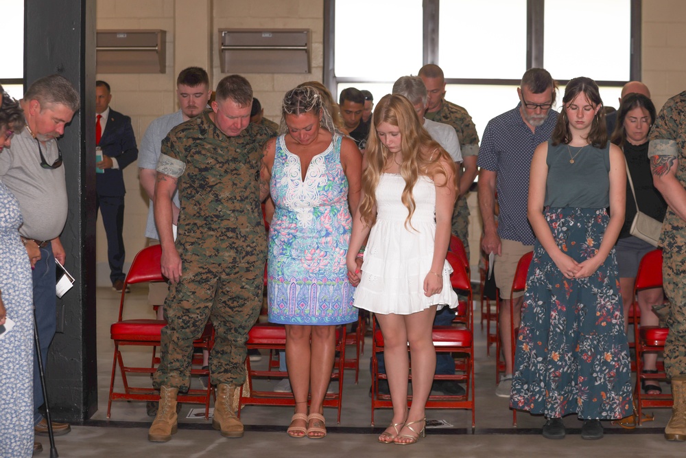 Sgt. Maj. Allen's Retirement Ceremony