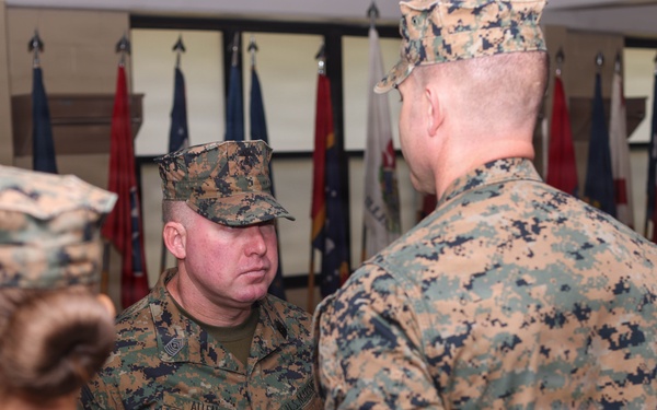 Sgt. Maj. Allen's Retirement Ceremony