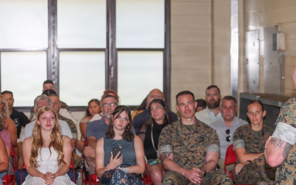 Sgt. Maj. Allen's Retirement Ceremony