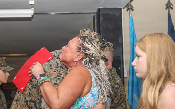 Sgt. Maj. Allen's Retirement Ceremony