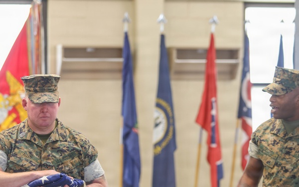 Sgt. Maj. Allen's Retirement Ceremony