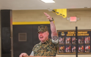 Sgt. Maj. Allen's Retirement Ceremony