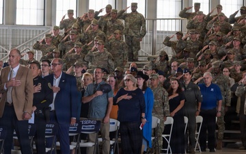 49th Wing welcomes new commander and reassigns to Air Combat Command