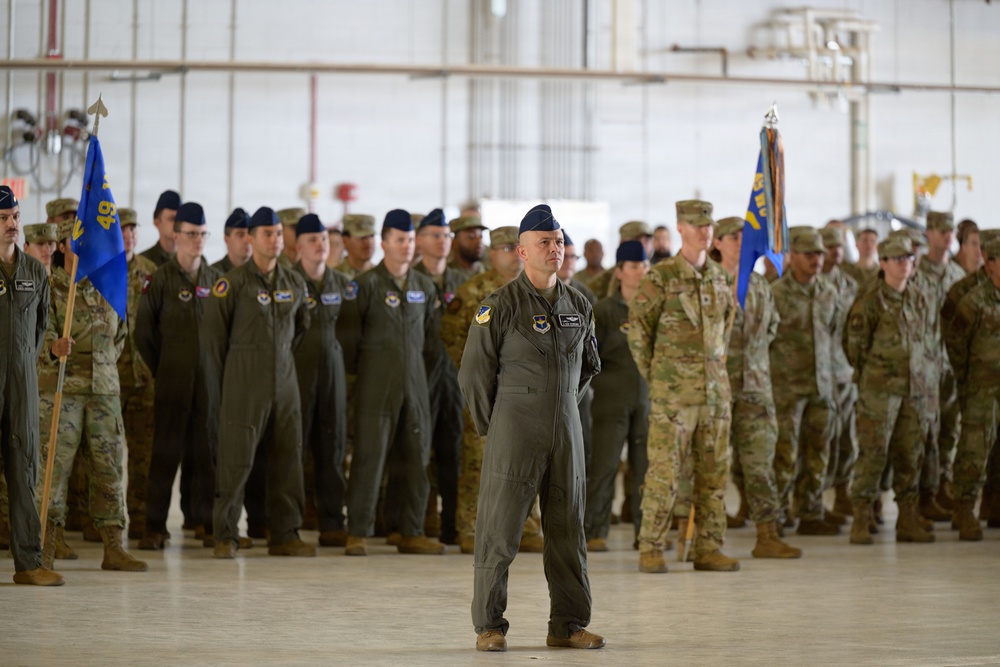 49th Wing welcomes new commander and reassigns to Air Combat Command