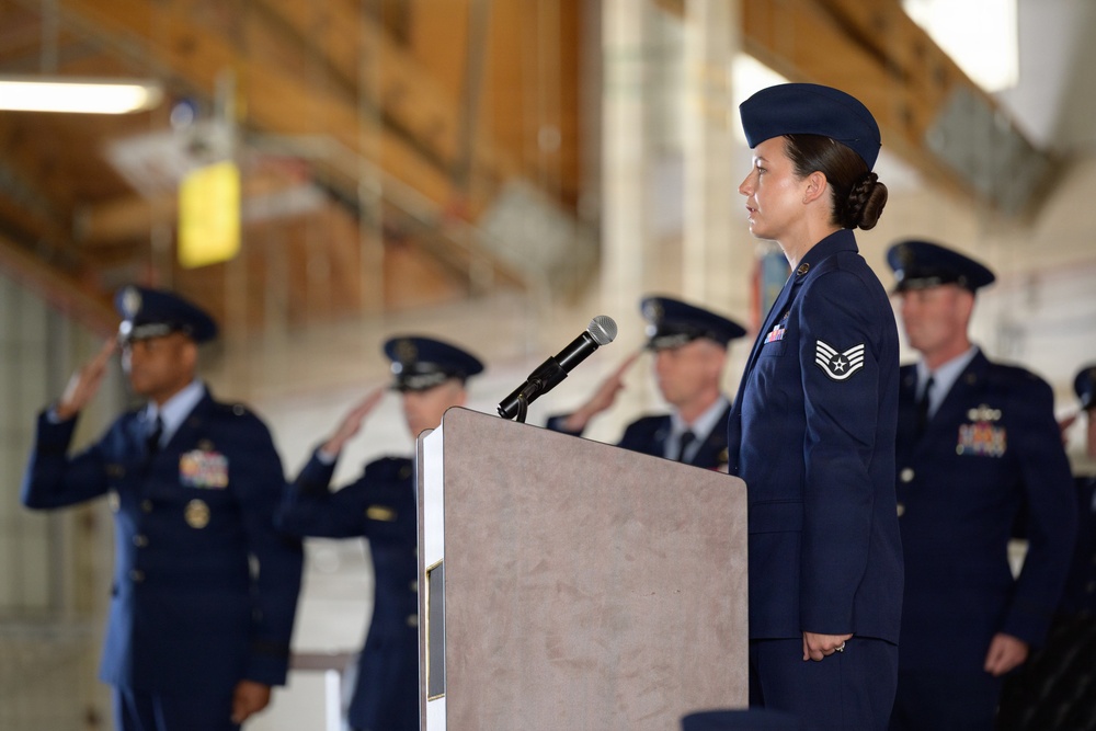 49th Wing welcomes new commander and reassigns to Air Combat Command