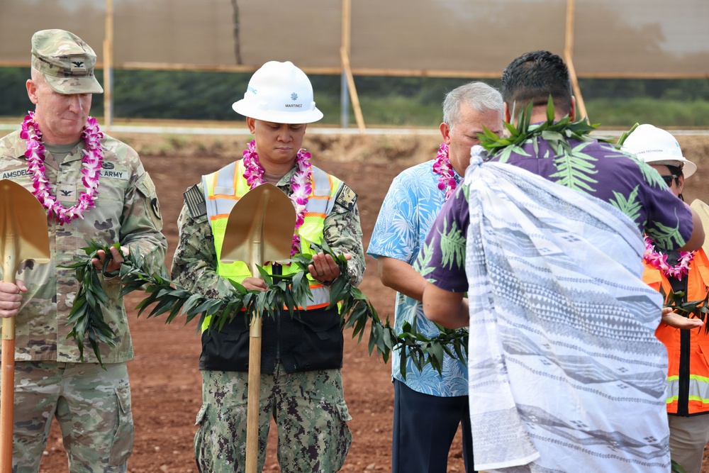 NAVFAC Hawaii, U.S. Army, Nan Inc. host ammunition storage groundbreaking ceremony