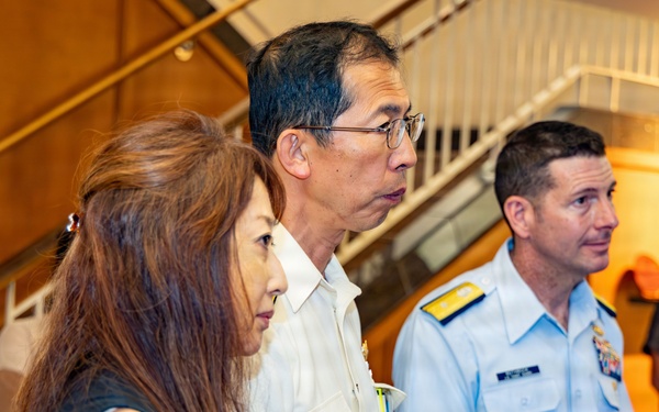 Superintendent of the Japan Coast Guard Academy and Superintendent of the U.S. Coast Guard Academy visit DKI APCSS