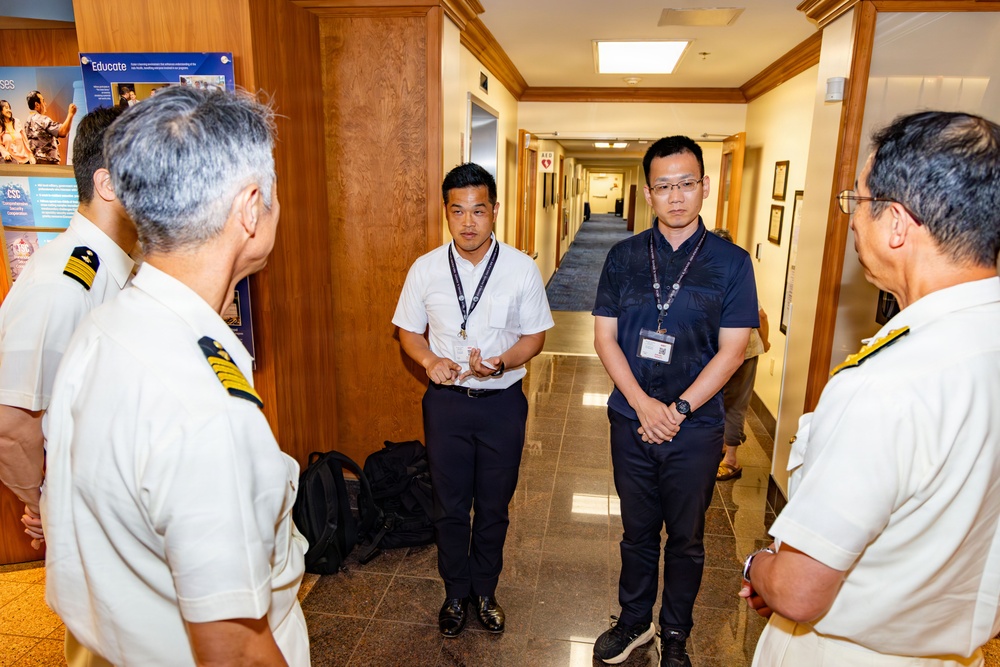 Superintendent of the Japan Coast Guard Academy and Superintendent of the U.S. Coast Guard Academy visit DKI APCSS