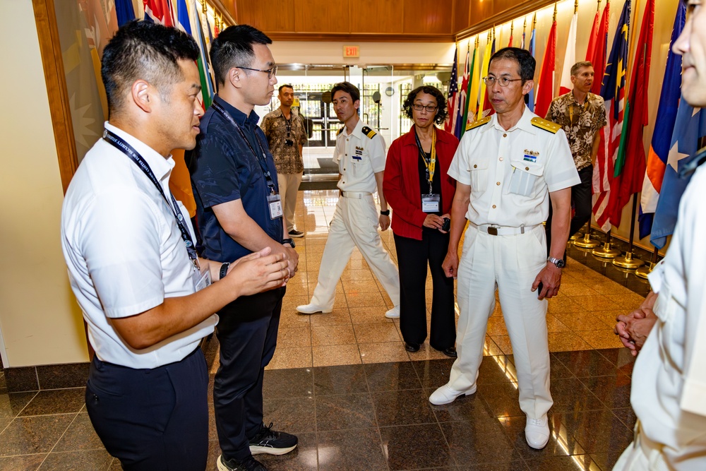 Superintendent of the Japan Coast Guard Academy and Superintendent of the U.S. Coast Guard Academy visit DKI APCSS