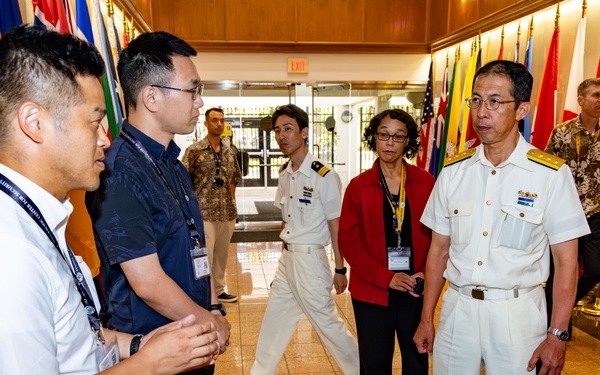 Superintendent of the Japan Coast Guard Academy and Superintendent of the U.S. Coast Guard Academy visit DKI APCSS