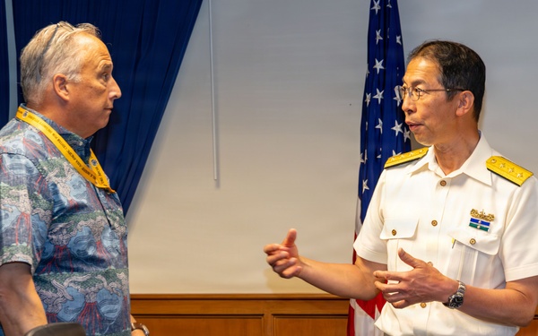 Superintendent of the Japan Coast Guard Academy and Superintendent of the U.S. Coast Guard Academy visit DKI APCSS