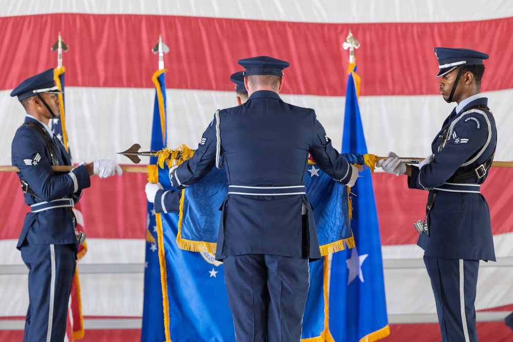 49th Wing welcomes new commander and reassigns to Air Combat Command