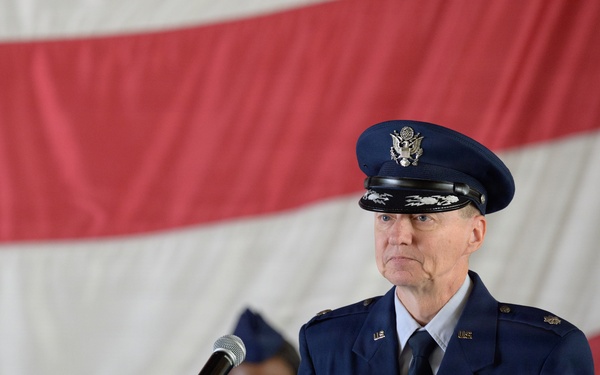 49th Wing welcomes new commander and reassigns to Air Combat Command