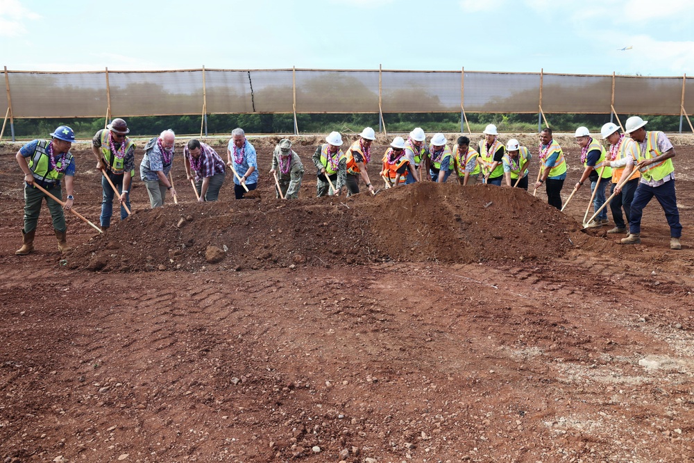 NAVFAC Hawaii, U.S. Army, Nan Inc. host ammunition storage groundbreaking ceremony