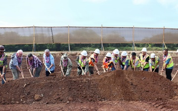NAVFAC Hawaii, U.S. Army, Nan Inc. host ammunition storage groundbreaking ceremony