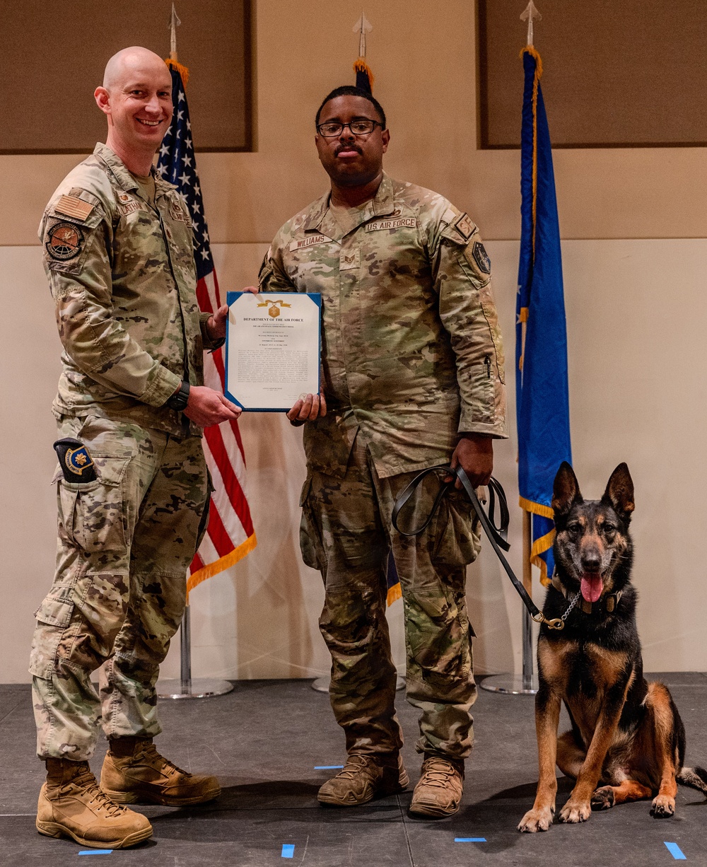 Sego Military Working Dog Retirement