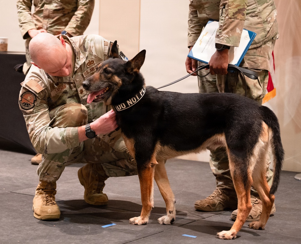 Sego Military Working Dog Retirement