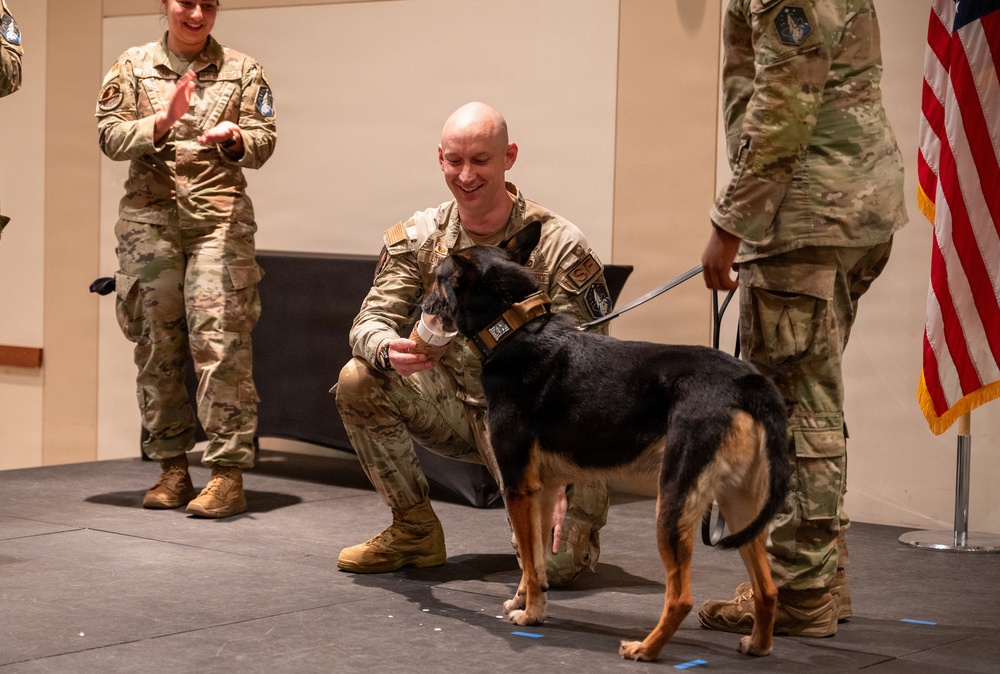 Sego Military Working Dog Retirement