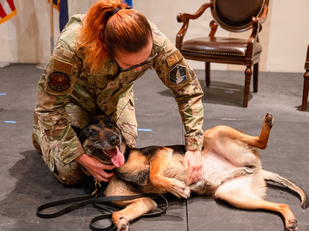 Sego Military Working Dog Retirement