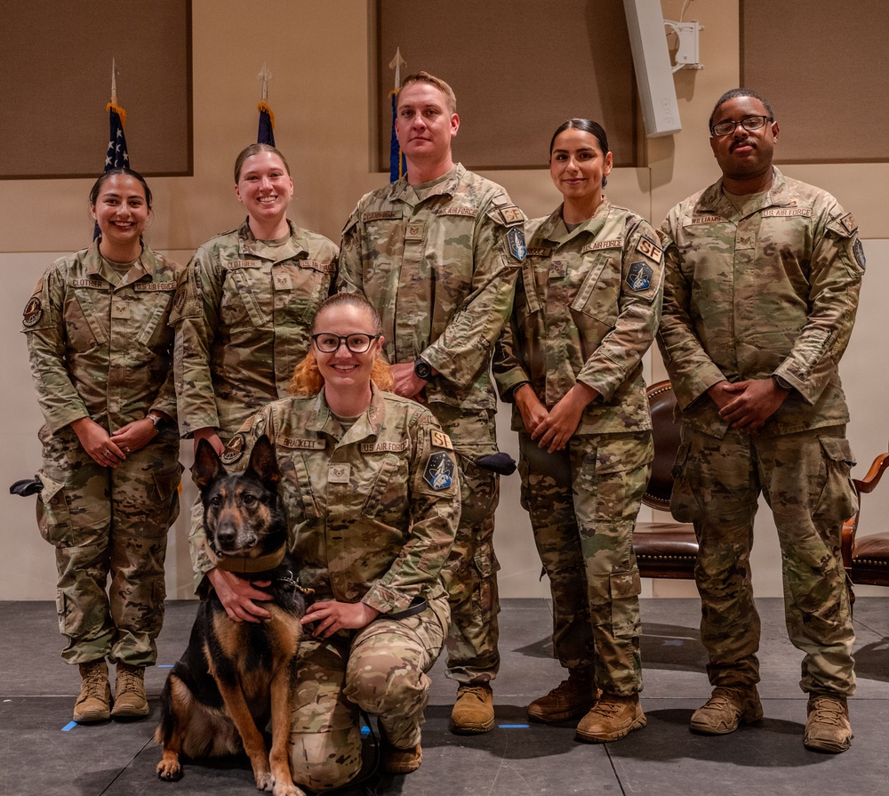 Sego Military Working Dog Retirement