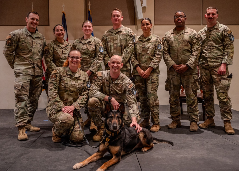 Sego Military Working Dog Retirement