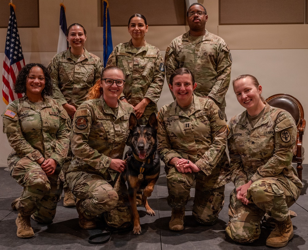 Sego Military Working Dog Retirement