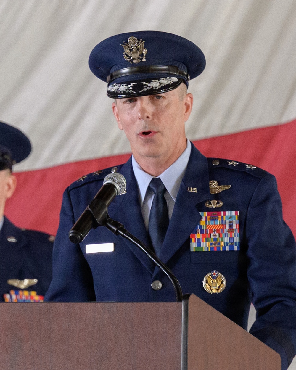 49th Wing welcomes new commander and reassigns to Air Combat Command