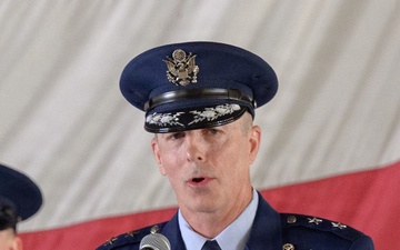 49th Wing welcomes new commander and reassigns to Air Combat Command