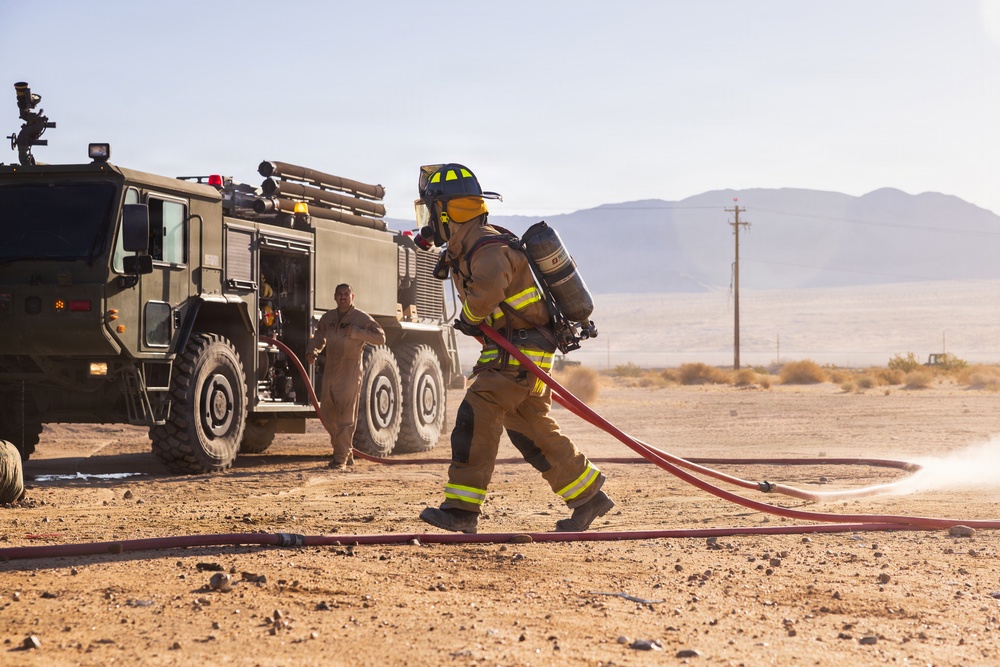ITX 3-26 | MWSS-473 Conducts Aircraft Rescue and Firefighting Training