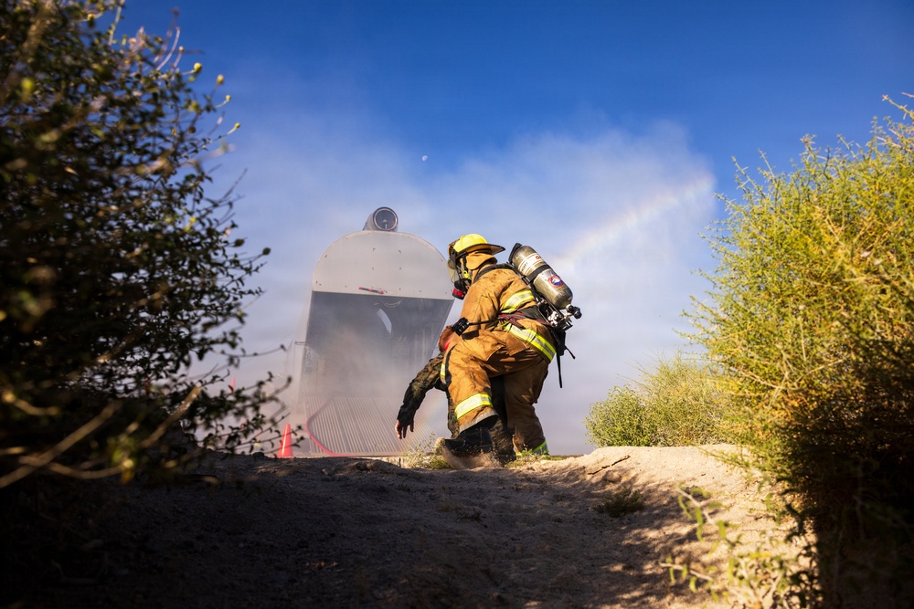 ITX 3-26 | MWSS-473 Conducts Aircraft Rescue and Firefighting Training