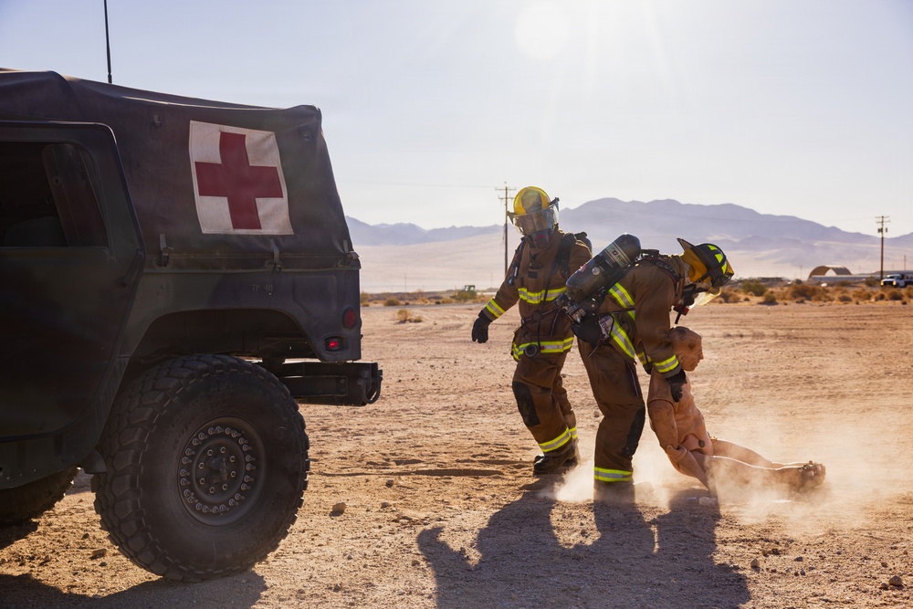 ITX 3-26 | MWSS-473 Conducts Aircraft Rescue and Firefighting Training