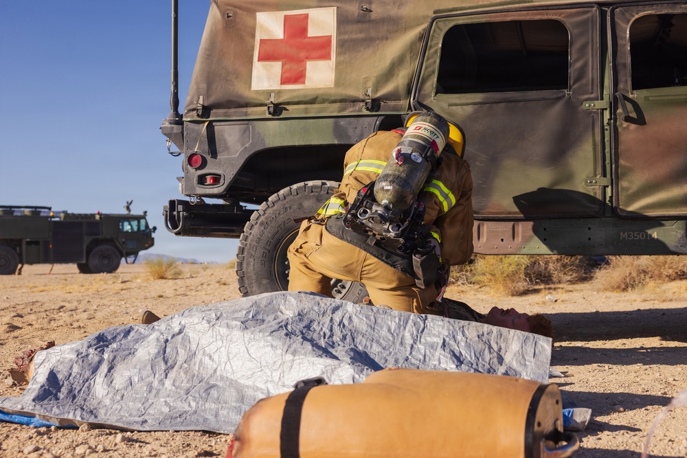 ITX 3-26 | MWSS-473 Conducts Aircraft Rescue and Firefighting Training