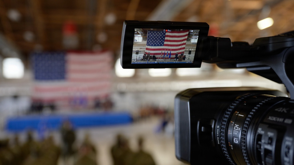 49th Wing welcomes new commander and reassigns to Air Combat Command