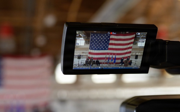 49th Wing welcomes new commander and reassigns to Air Combat Command