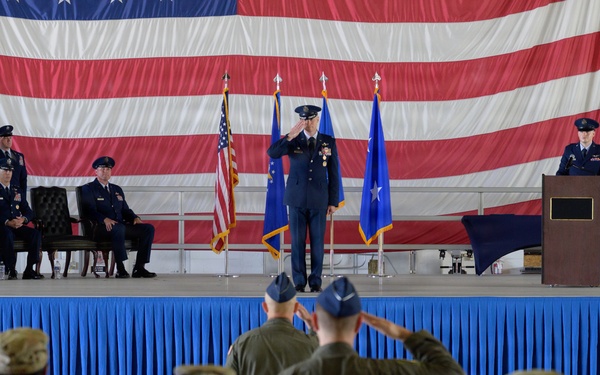49th Wing welcomes new commander and reassigns to Air Combat Command