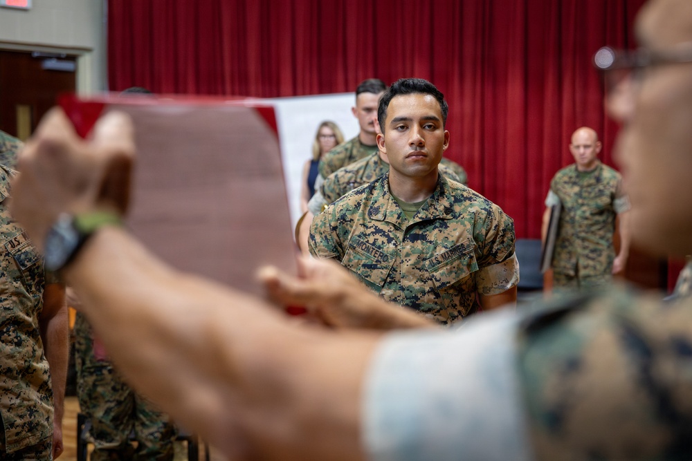 Marine Forces Reserve Band receives prestigious Howard Citation