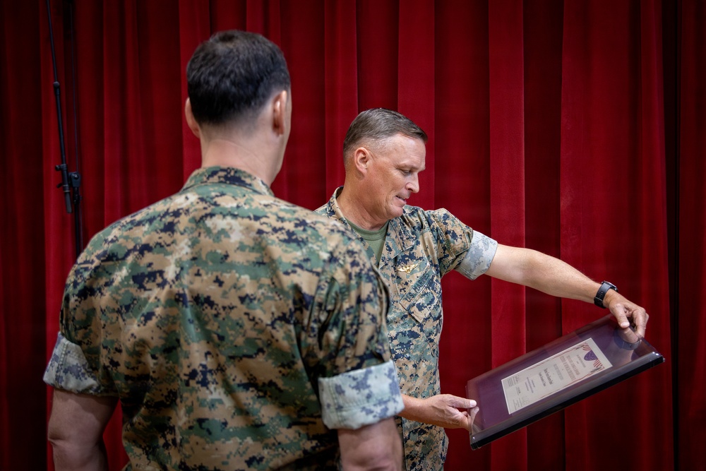 Marine Forces Reserve Band receives prestigious Howard Citation