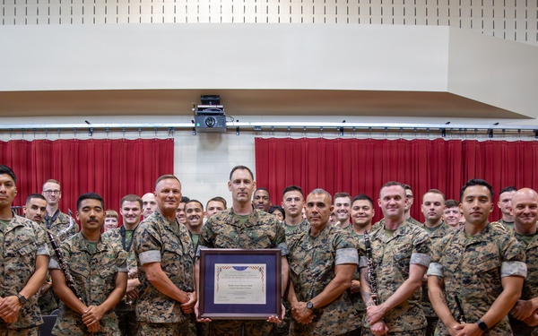 Marine Forces Reserve Band receives prestigious Howard Citation