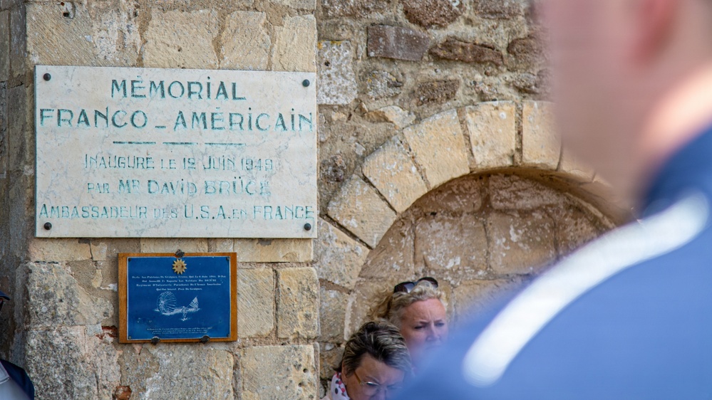 US, Allied paratroopers commemorate Battle of Graignes at D-Day 82 ceremony