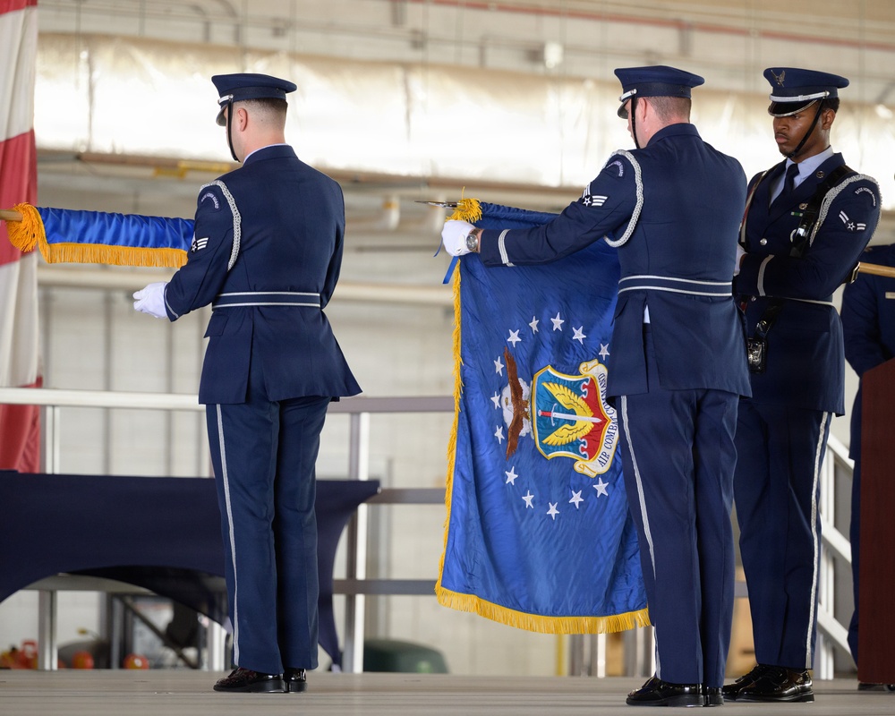 49th Wing welcomes new commander and reassigns to Air Combat Command