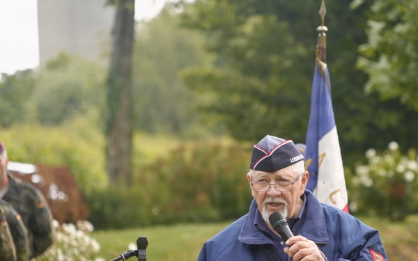 101st Airborne Division Honors Fallen Paratroopers at C-47 Memorial Garden in Picauville
