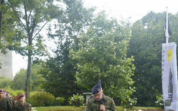 101st Airborne Division Honors Fallen Paratroopers at C-47 Memorial Garden in Picauville