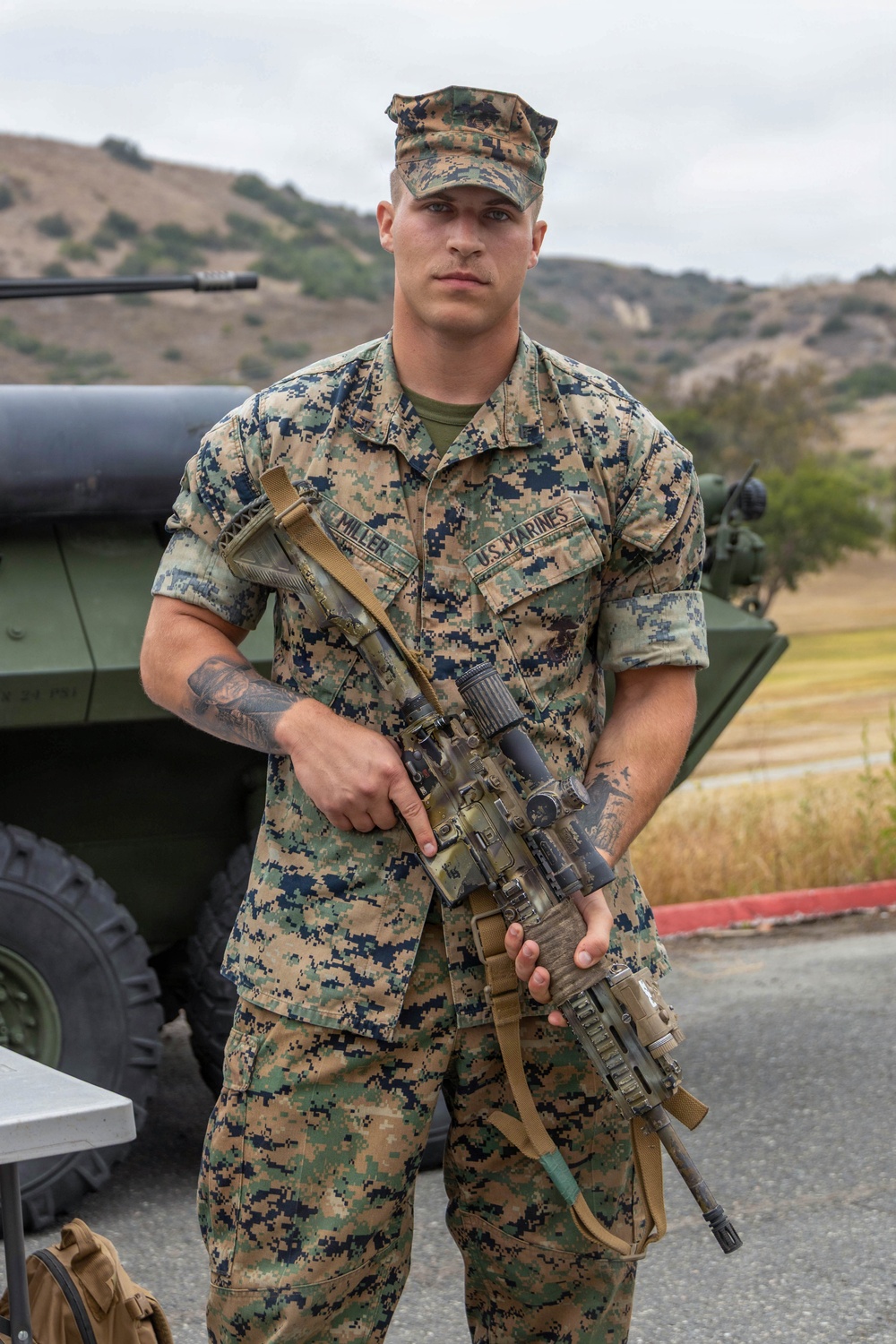 U.S. Marines with 1st LAR hosts Highlander week for family, friends